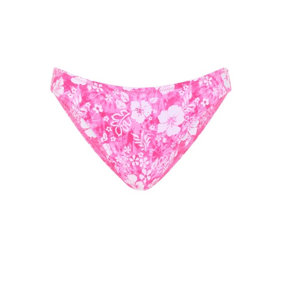 NWT- Kulani Kinis Pink and White Floral Bikini - Picture 7 of 8